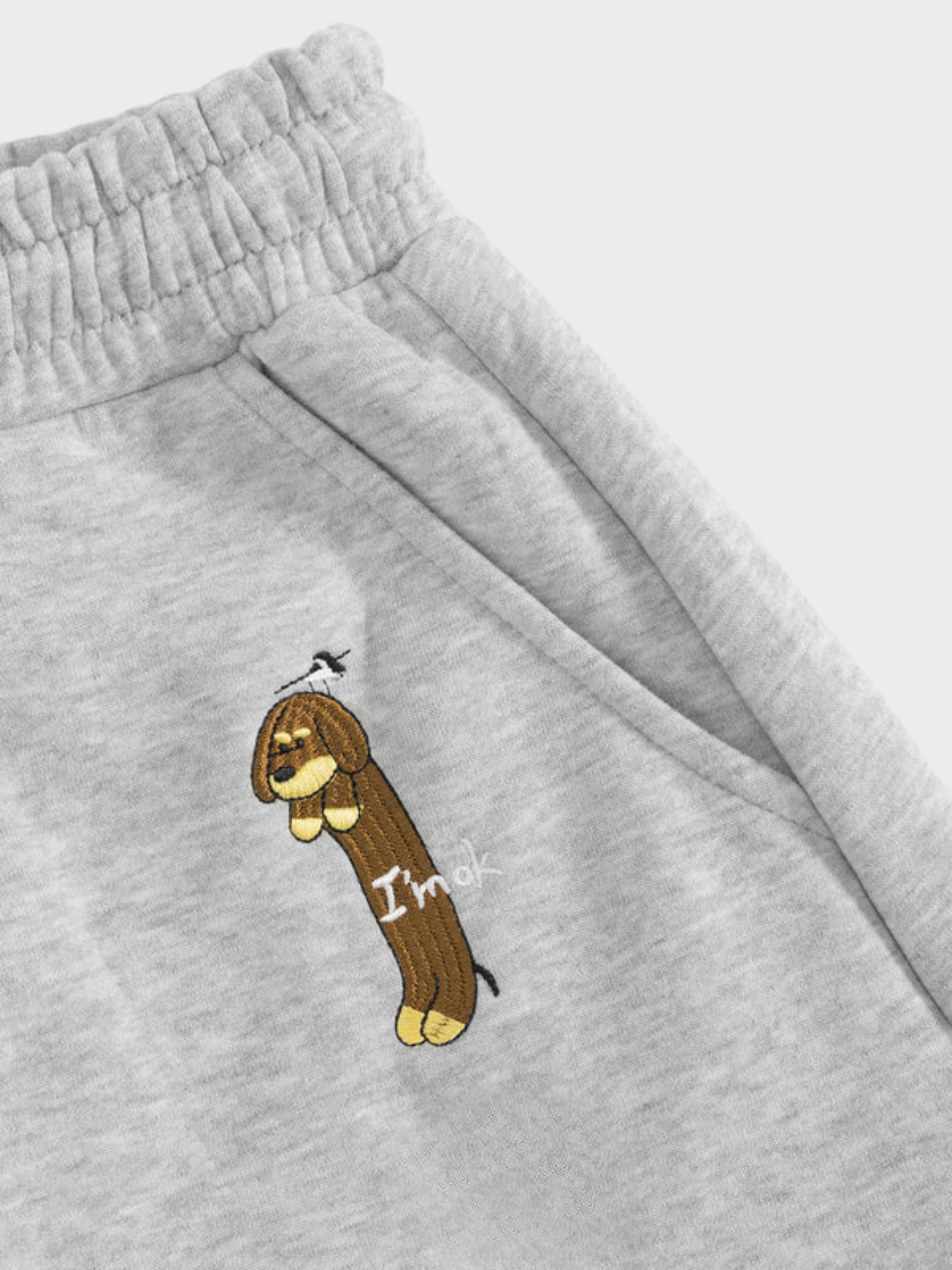 Embroidered Pet Sweatpants